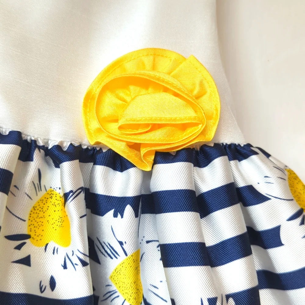 LA PRINCESS | Toddler Girl's Special Occasion Dress, Easter Go Blue,